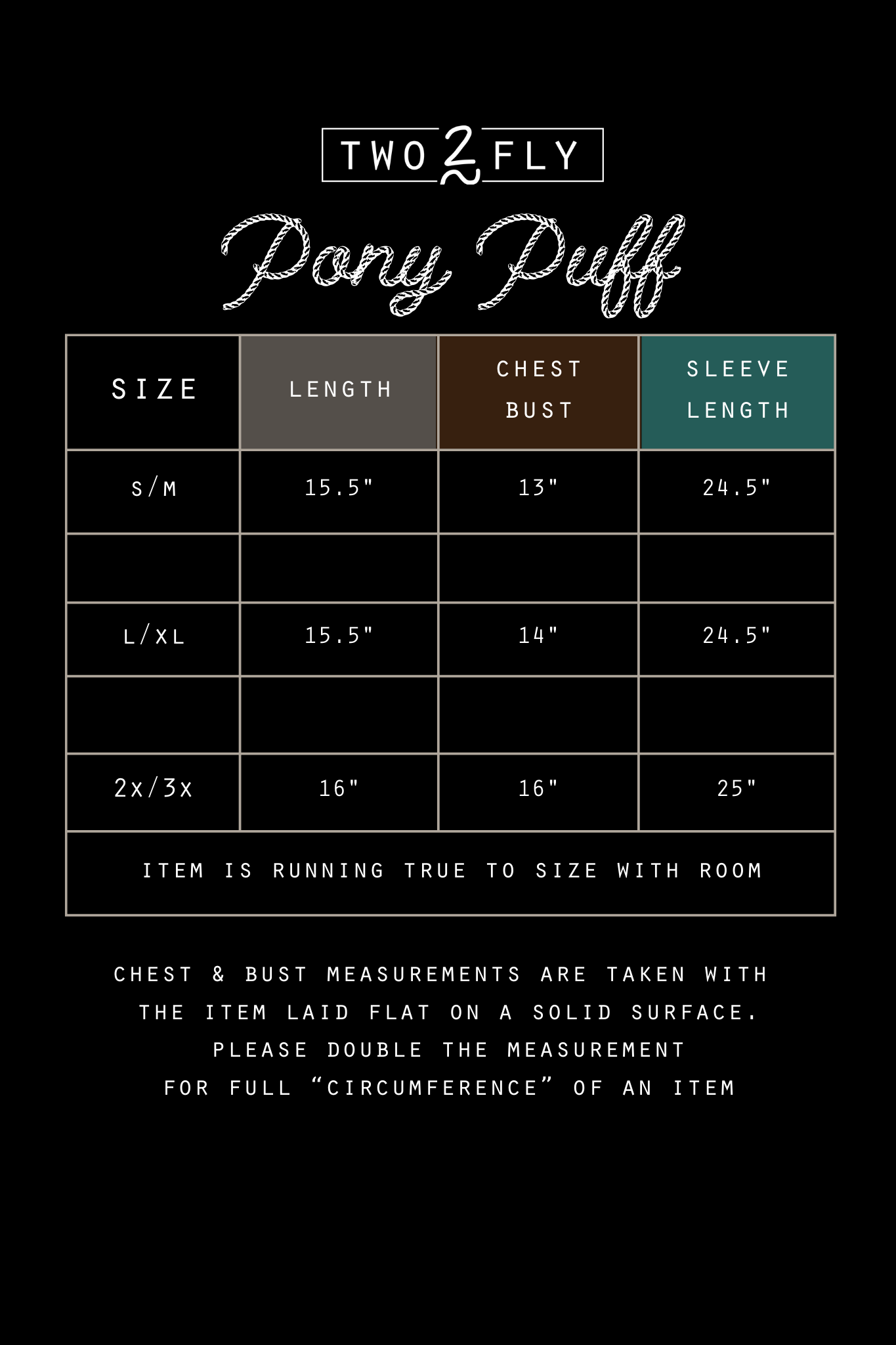 PONY PUFF TOP