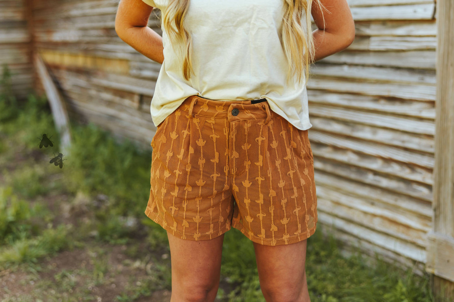 SADDLE BUMS SHORTS *SADDLE