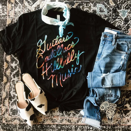 Guitars Cadillacs Tee