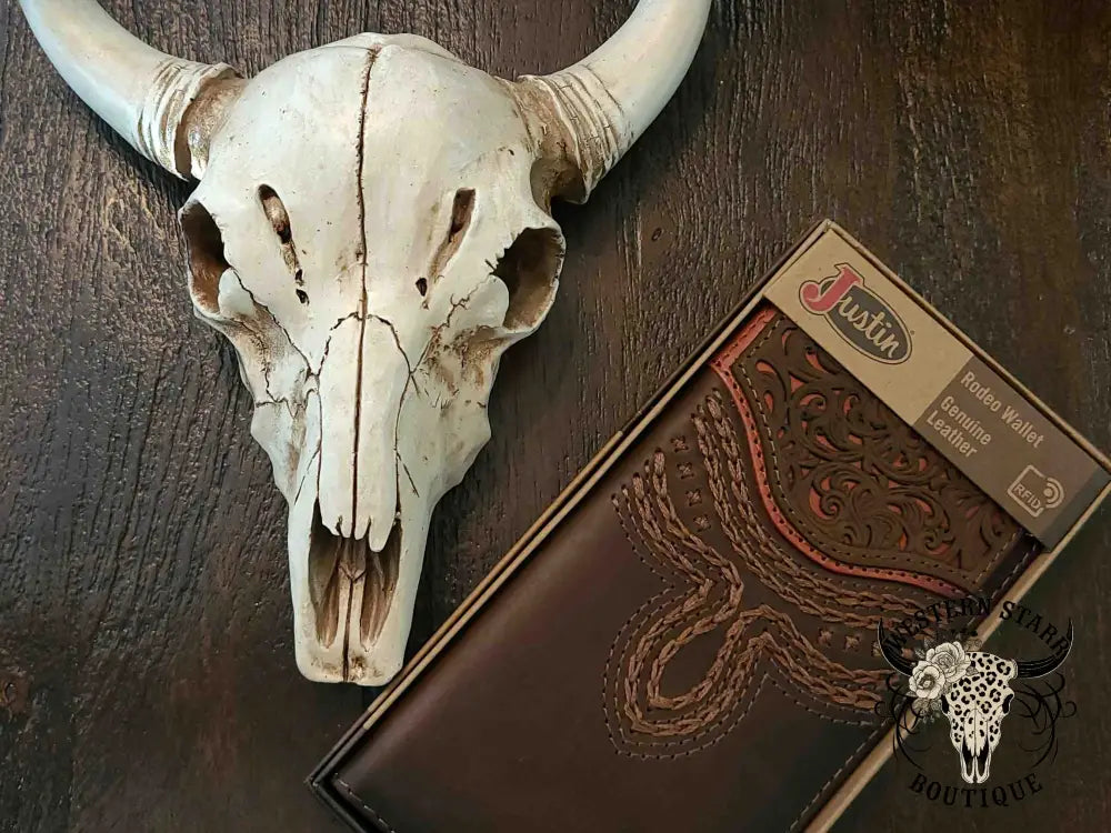 Justin Rodeo Russett Wallet – Western Starr Boutique