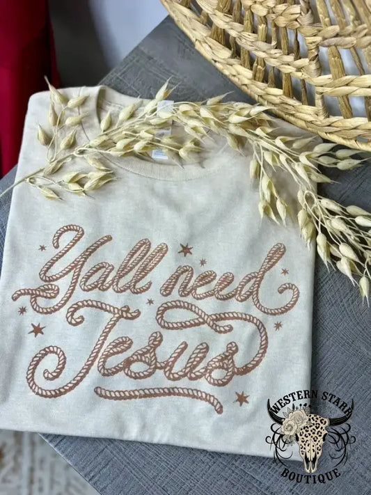 Y’all Need Jesus (Sublimation T Shirt)